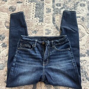 Buckle Black Fit 35 Dark Wash Women's Skinny Jeans Size 28/27